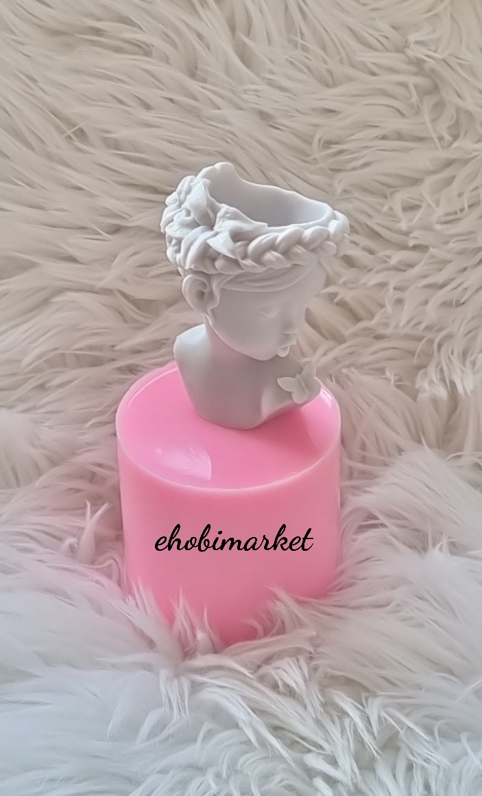 Kiz saksi silikon kalip