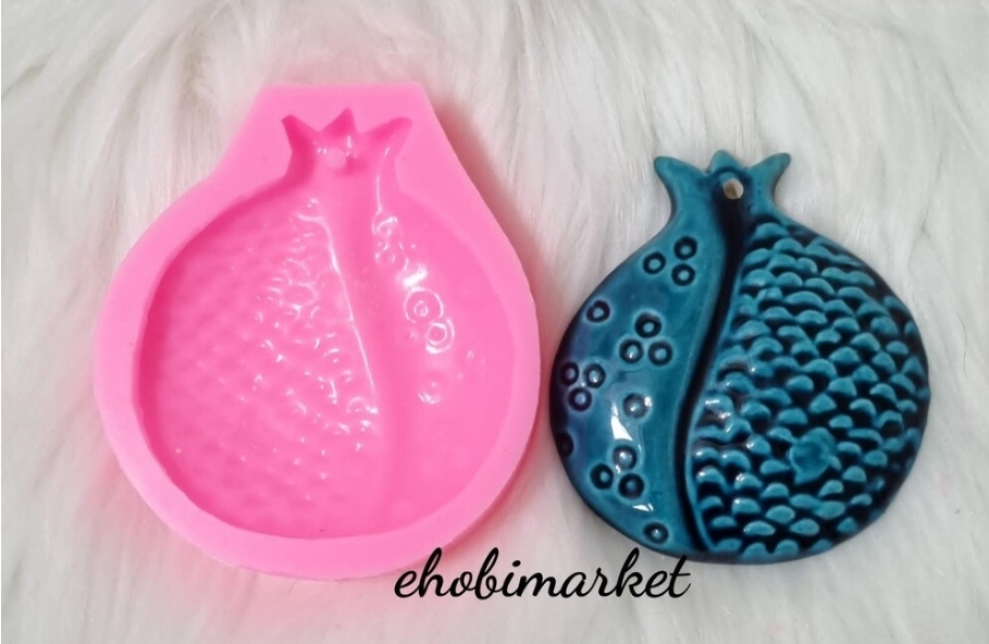 Asmali nar silikon kalip